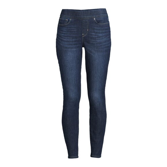 Signature Levi Strauss Womens Size 2, 4, 8 Shaping Pull On Super Skinny Jeans - Picture 8 of 10